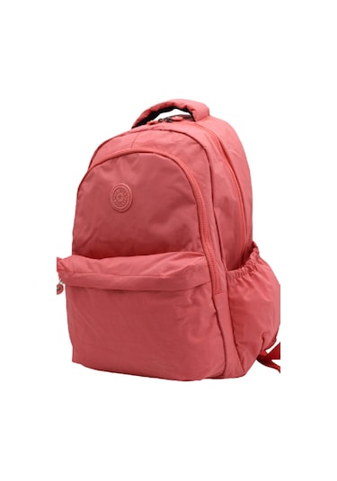 Krinkıl Su Geçirmez Kumaş Bevitton Somon Okul Sırt Çantası 2200
