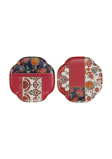 Lucky Art Etro Bone 27 Cm 2li Tabak Seti Lyhd 772 Çok Renkli