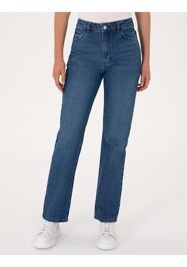 Pierre Cardin Kadın Mavi Pantolon Jean 50313219-vr036 Mavi