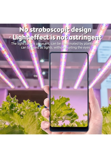 Led Bitki Büyümek Işık Şeritleri 8 W 84 + 84 Led 22.7 Lm Kırmızı Mavi Işık