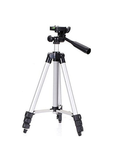 Telefon Ve Kamera Tutucu Tripot Ayak 105 Cm -Telefon Tutuculu