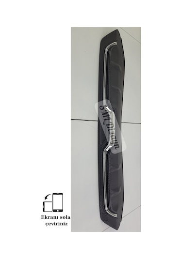 Honda Civic Fc5 Karbon Görünüm Difüzör Plastik Civic Fc5 Diffuser