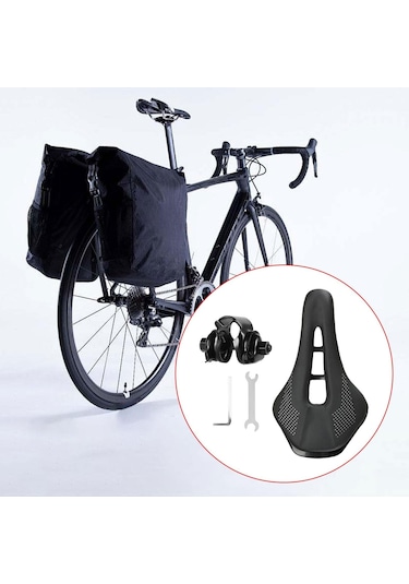 Suntek Bisiklet Sele Ekipmanları Evrensel Koltuk Minderi Siyah