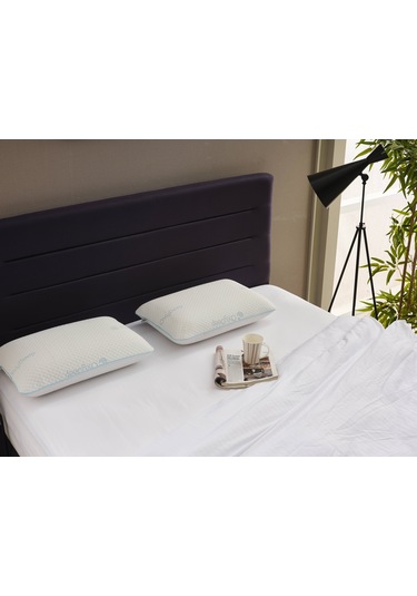 Yorgunluk Önleyici Oxydeep Yastık - Uyku Düzenleyen Ortopedik Ergonomik Tombul Visko Yastık 1 Adet Çok Renkli