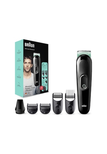 Braun MGK 3321 Erkek Bakım Kiti 6'sı 1 Arada Şekillendirici