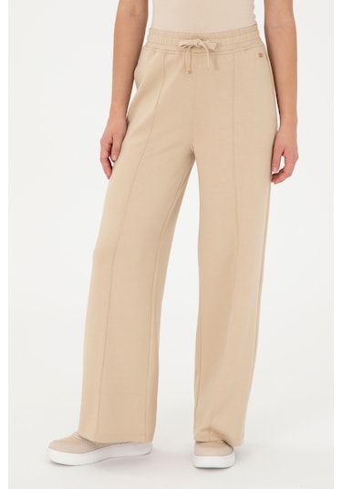 U.s. Polo Assn. Kadın Kum Eşofman Altı 50297276-vr085 Kum