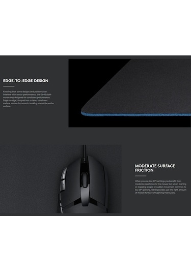 Yulong Sones Logitech G640 Kumaş Yumuşak E-spor Oyun Mouse Pad'i