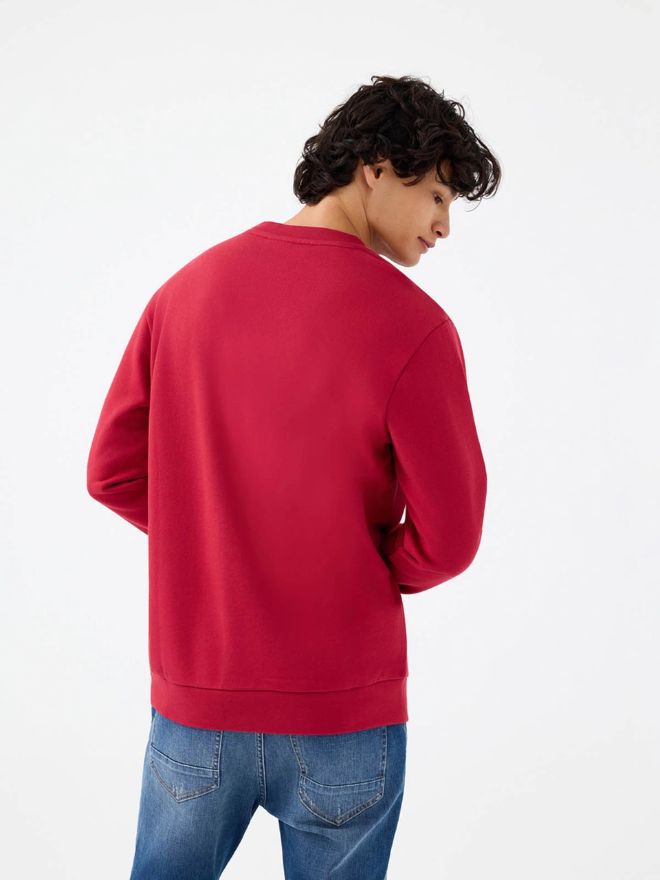 Loft Regular Fit Bordo Erkek Sweatshirt Lf2041560 Bordo