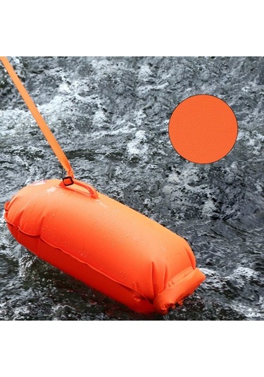 Ganzhoushop Yüzme Yürüyüş Turuncu Suntek Uygun Havuz Göl 55cmx38cm Nw Turuncu