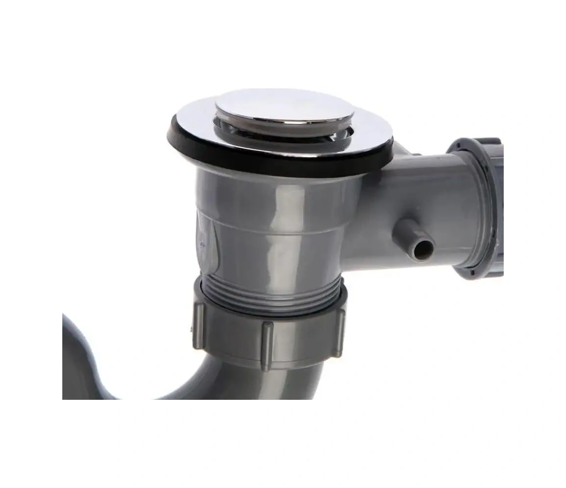 Tım Banyo Sifonu, Bağlantı, Yarım Otomatik Taşmalı Tahliye 169880786