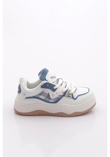 Benetton Bni-12157 Kadın Sneaker Ayakkabı Beyaz Bebe Mavi Benetton Bni-12157 Kadın Sneaker Ayakkabı Beyaz Bebe Mavi