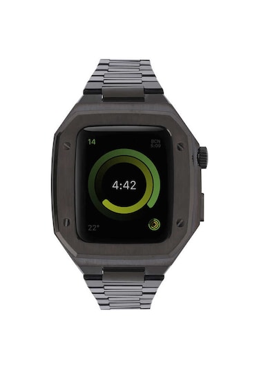 Watch 7 45mm Uyumlu Krd-64 Metal Zore Kordon-siyah