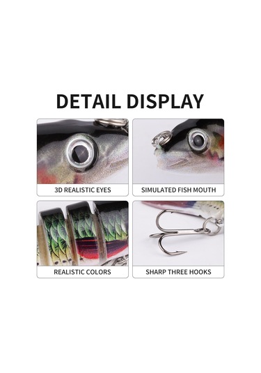 Suntek Balıkçılık Yemleri Erkekler Aile Hediyesi Çok Eklemli