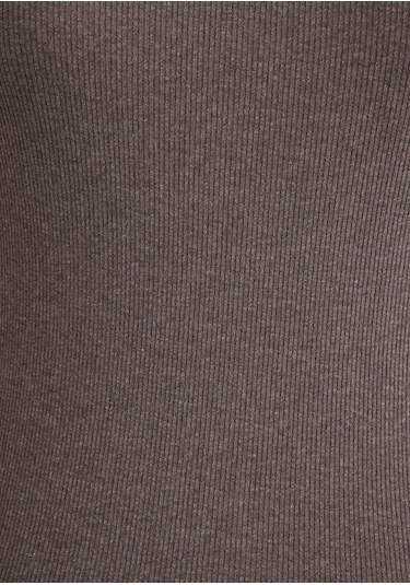 Mavi - Kahverengi Basic Tişört 1613081-88533 Kahverengi