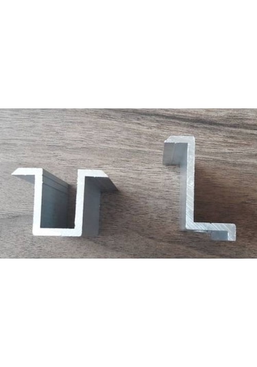 4 Adet Güneş Panel Tutucu Orta Kelepçe Aparatı Alüminyum