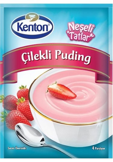 Kenton Puding Neşeli Tatlar Çilekli 100 G