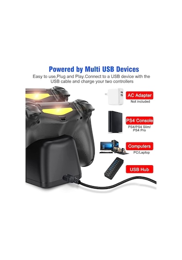 Ps4 Dualshock Göstergeli Şarj Istasyonu 6912917038899