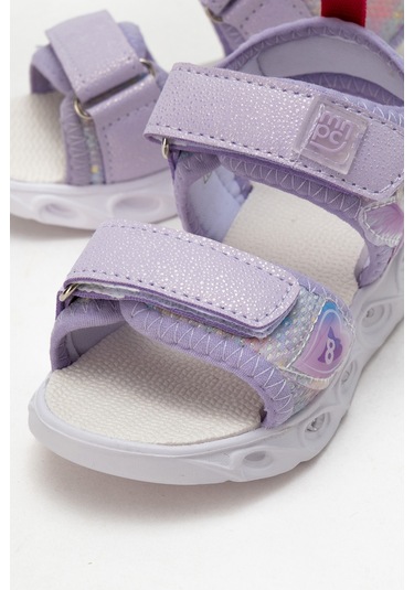 Mnpc Kız Çocuk Lila Işıklı Anatomik Hafif Günlük Sandalet 25y2s1006362 LILA