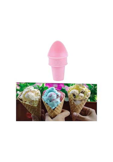 Homyl Çocuklar Dondurma Külahı Kepçe Popsicle Aracı Koni