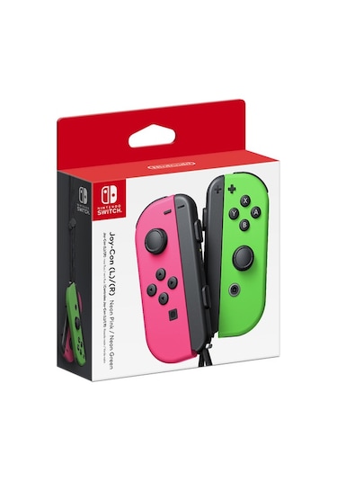 Nintendo Joy-Con Controllers Pembe Yeşil Pink/Green Joy Con