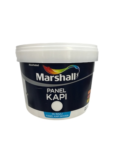 Su Bazlı Kokusuz Amerikan Panel Kapı Boyası 2.50 L Beyaz