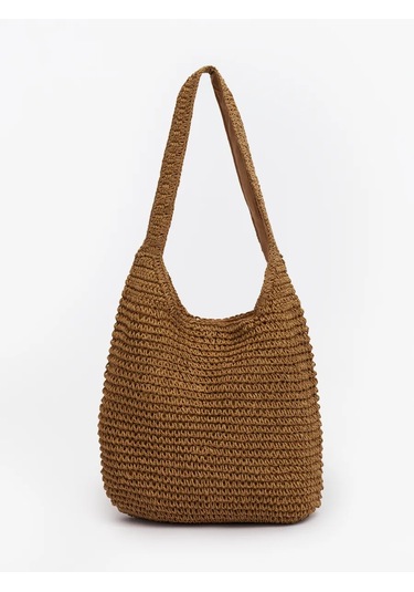 Zolla Kadın Örgü Alışveriş Çantası 414539958 Bej