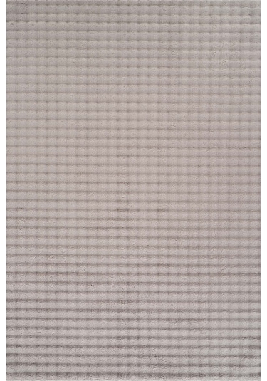 Bubble Puffy Post Peluş Halı Yolluk Kaymaz Taban Yıkanabilir Pofuduk Oturma Salon Çocuk Odası Gri Gri