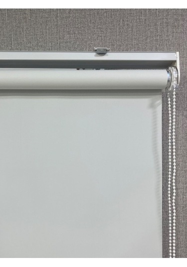 %100 Işık Geçirmez Blackout Stor Perde Beyaz Beyaz