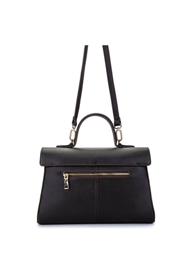 Tamer Tanca Kadın Hakiki Deri Kahverengi El Çantası 147 1064 Bn Cnt Y25 Acı Kahve Dr Acı Kahverengi