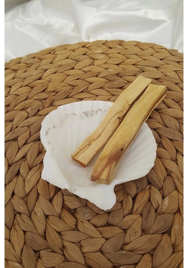 Palo Santo Nazar A Doğal Tütsü Pala Santo 2 Adet Ağaç Tütsü İstiridye Palosanto Luk İle Beraber Hex