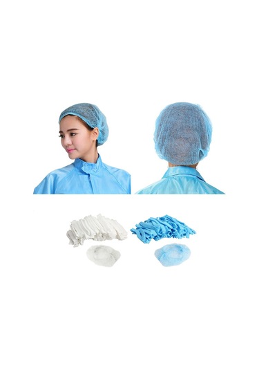 Suntek 50 Adet/paket Tek Kullanımlık Saç Kapakları Ağları