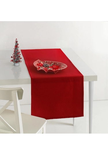 Roma Runner Kırmızı Masa Örtüsü