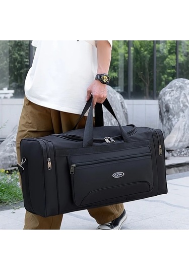 Sandwich Dayanıklı Kırmızı Seyahat Çantası - 003 Model Omuz Askılı Kırmızı