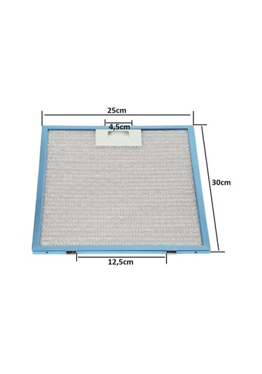 250x300mm Davlumbaz Aspiratör Yağ Filtresi 25x30cm