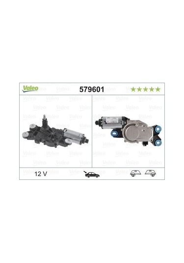 Valeo 579601 Silecek Motoru Arka Volvo V70 Iıı 0710 30663891