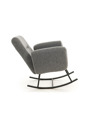 Pafu Kono Tv / Dinlenme / Baba / Emzirme Koltuğu Sallanan Sandalye - Keten Açık Gri