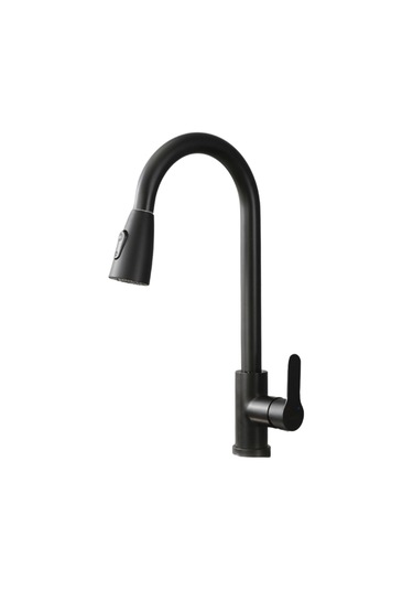 Homyl Paslanmaz Çelik Mutfak Bataryası İki Fonksiyonlu Siyah