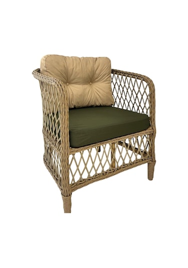 Tu Tienda Tire 2 1 1 Masa Bahçe Balkon Mobilyası,bambu-yeşil Yeşil-saman