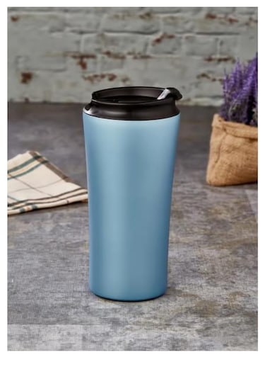 Optimum 400 Ml Bardak Termos Paslanmaz Çelik Cooker 2050 Mavi
