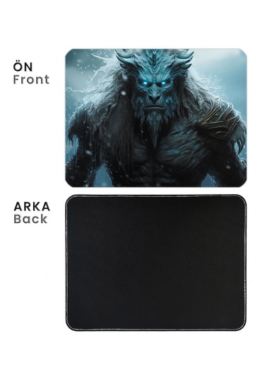 40x30cm Gaming Oyuncu Mousepad Ice Giant Mp094030