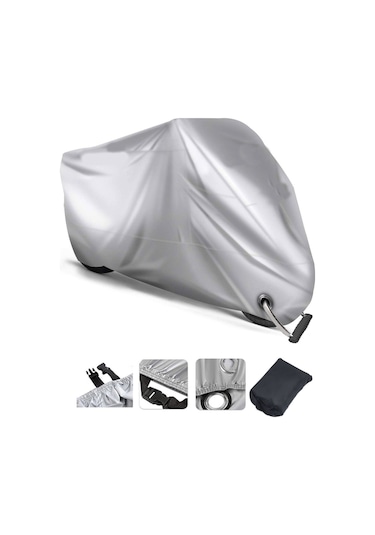 Tvs Jupiter Gri Motosiklet Brandası Kilit Uyumlu