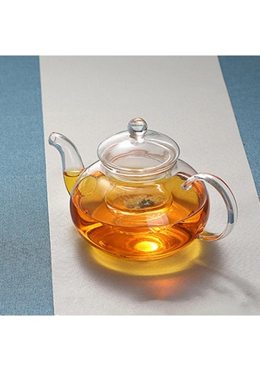 Vilead Borosilikat Cam Kalın Çaydanlık El Yapımı Isıya Dayanıklı Çiçek Çaydanlık Çin Kungfu Çay Kokulu Öğleden Sonra Çay Aksesuar Çaydanlıklar Altın
