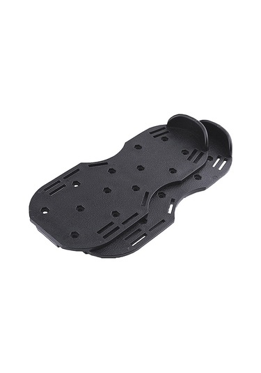 Bahçe Çim Bahçe Aletleri Çim Ripper 8 Metal Tokalı Sivri Ayakkabılar Siyah