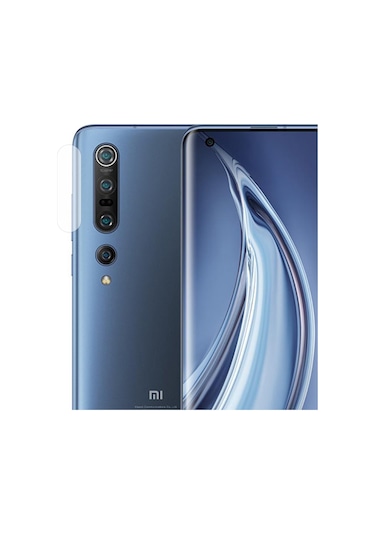 Xiaomi Mi 10 Kamera Lens Koruyucu Nano Cam Şeffaf Tam Kaplama