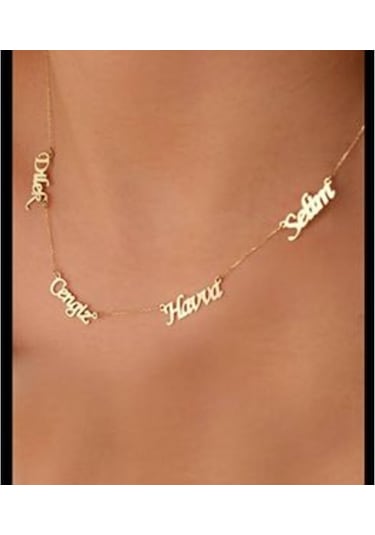 Gümüş Aile Kolye 487295633