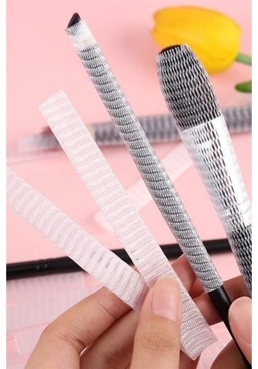 Zmc Bilişim Makyaj Far Allık Kontür Eyeliner Fırça Malzemeleri Ürünleri Koruyucu File Kapak Örgü Kılıf S