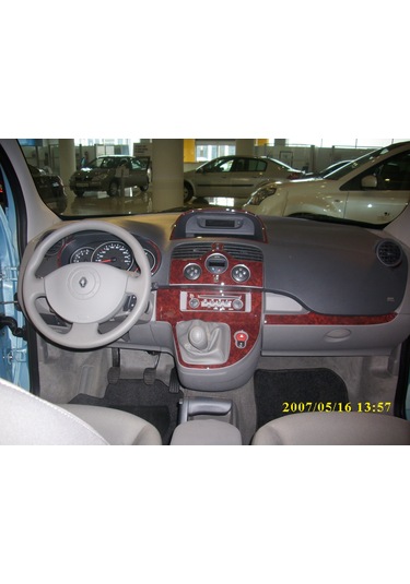 Renault Kangoo Konsol-torpido Kaplama Digital Klima 2008-2013 14 Parça Seçenekler