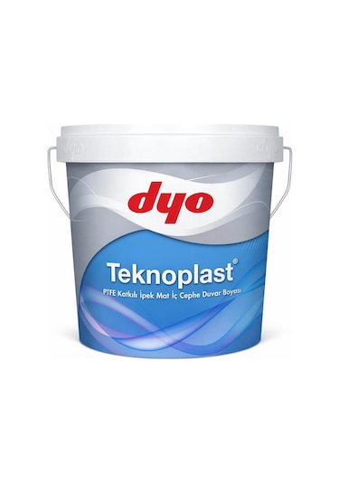 Dyo Teknoplast İpek Mat Silinebilir İç Cephe Boyası 7.5 Lt Beyaz