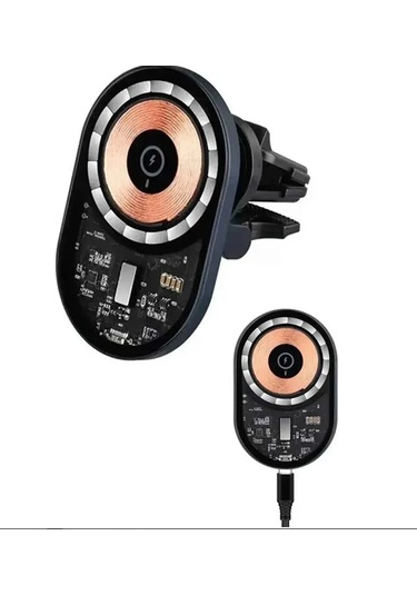 Raycon 15w Manyetik Araç Içi Kablosuz Şarj Standı Ve Telefon Tutu