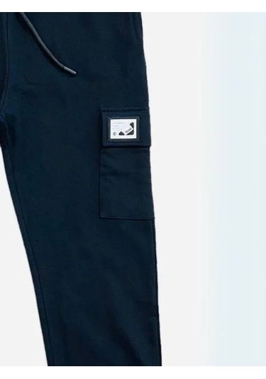 Erkek Çocuk Eşofman Alt-14544 Siyah